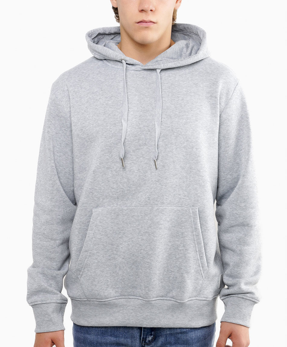 Buzo hombre liso grey