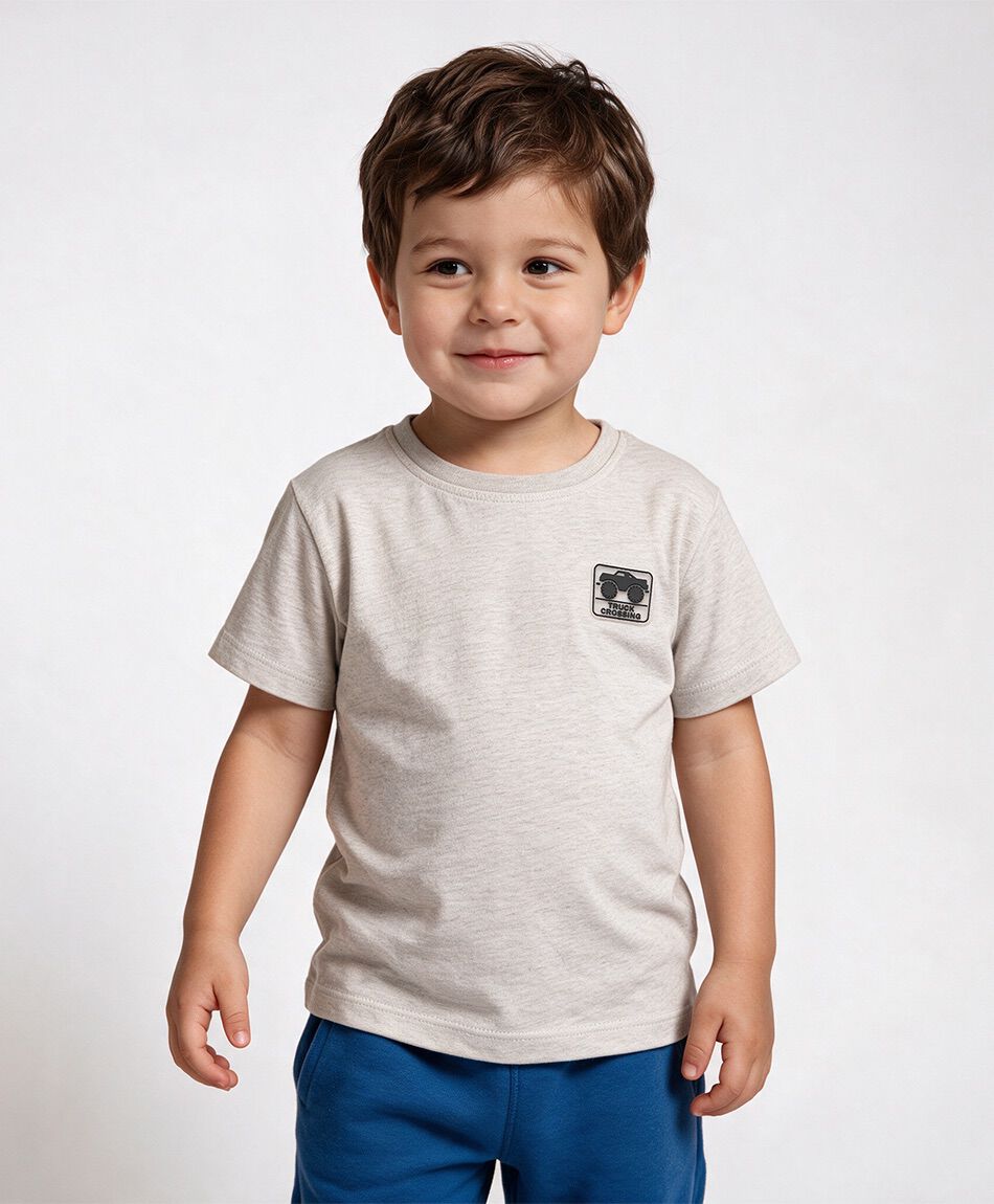 Remera beb&eacute; parche autito