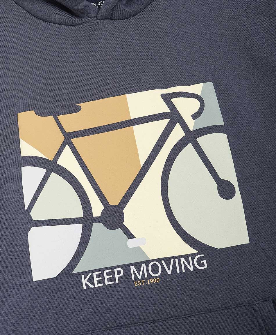 Buzo hombre estampado bicicleta