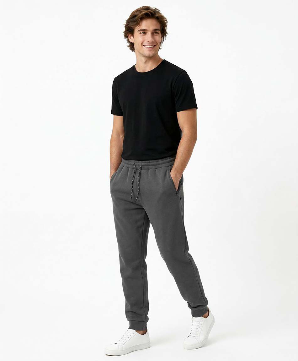 Pantal&oacute;n deportivo hombre jogger dark grey
