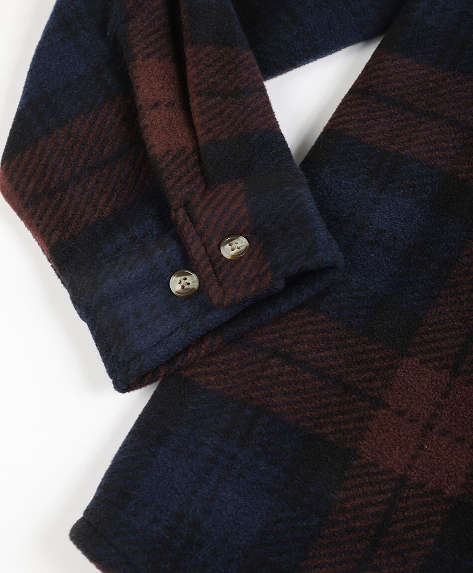 Campera hombre franela escoc&eacute;s