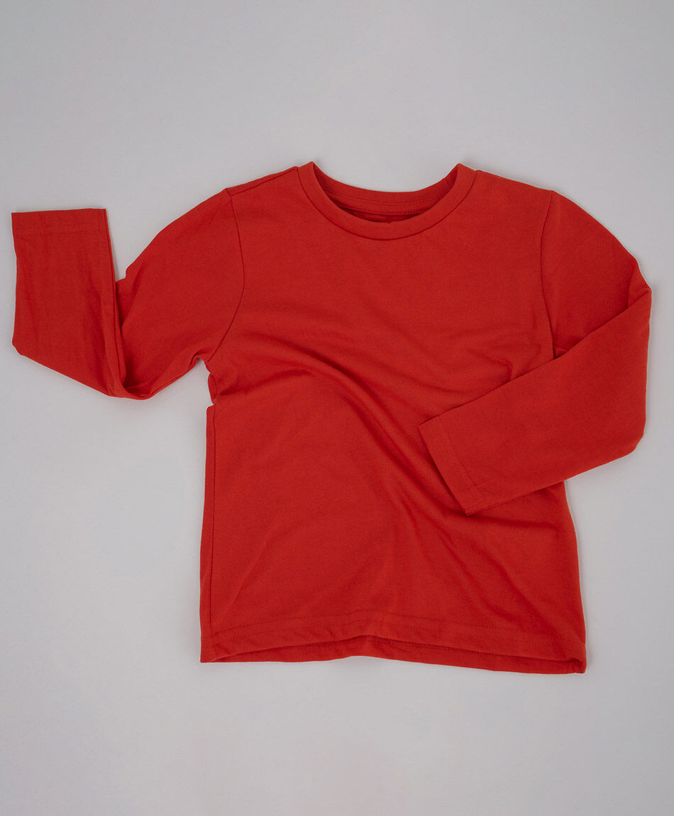 Remera beb&eacute; b&aacute;sica manga larga