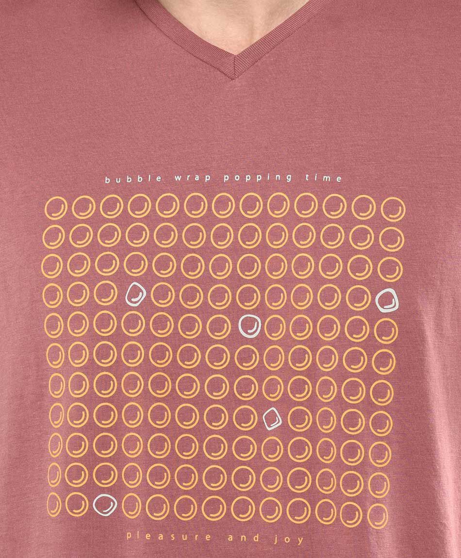 Remera hombre burbujas