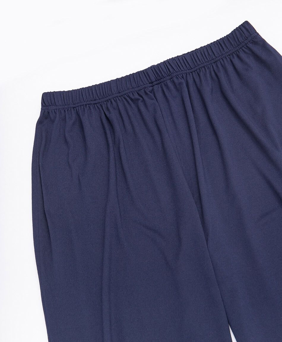 Pijama mujer camisero azul oscuro