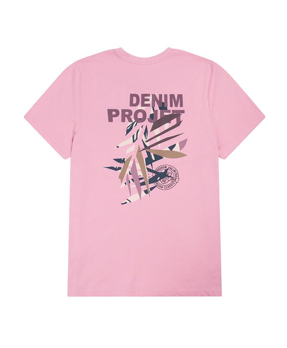 Remera hombre estampado denim project