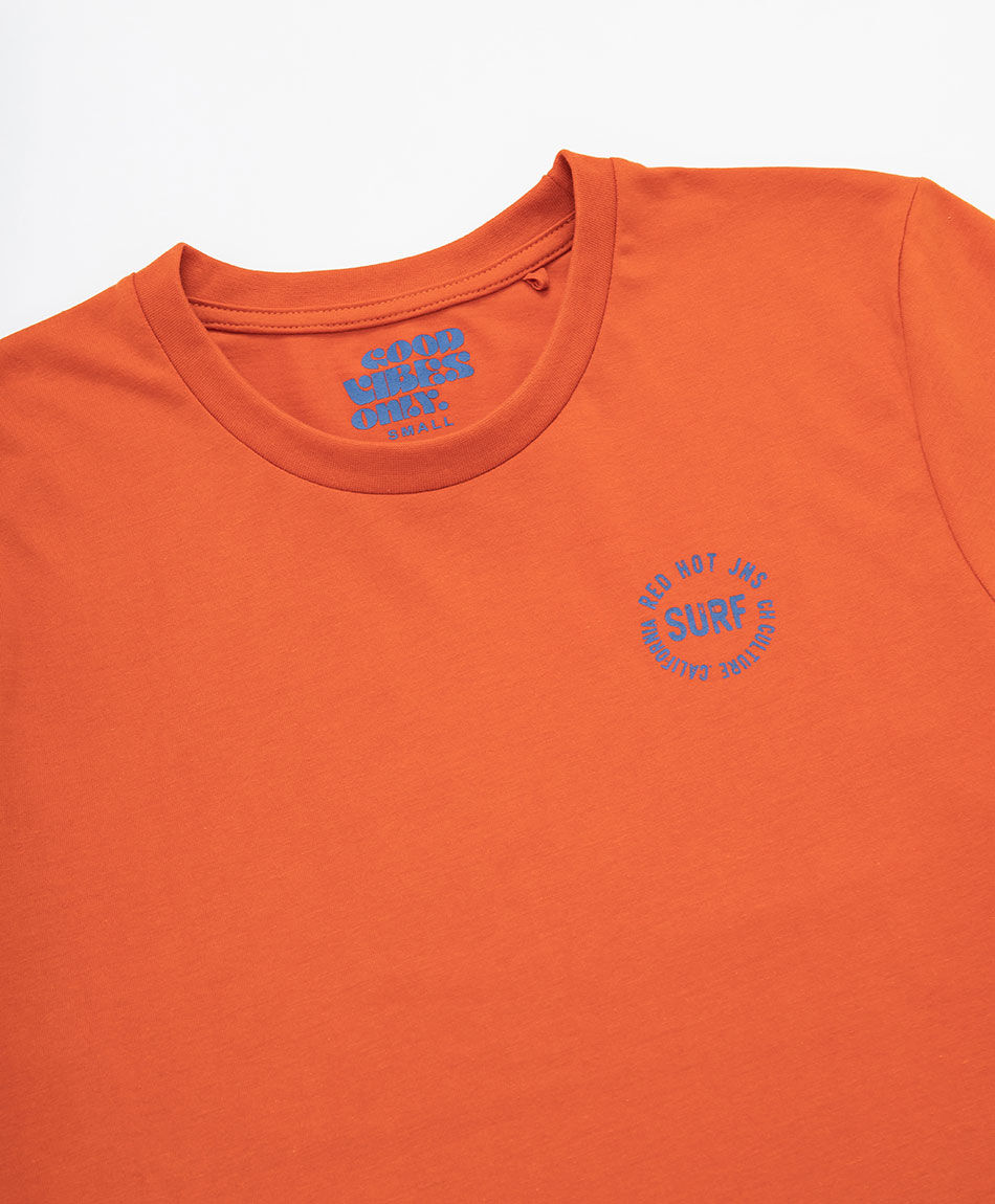 Remera hombre doble print santa monica