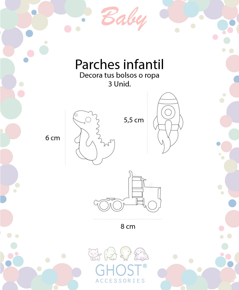 Parches infantil mix