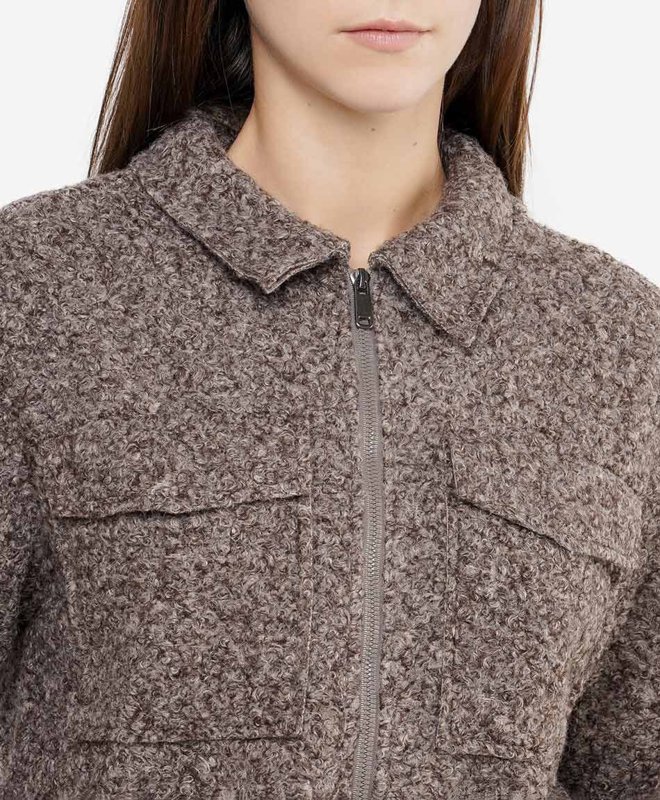 Campera mujer jaspeada