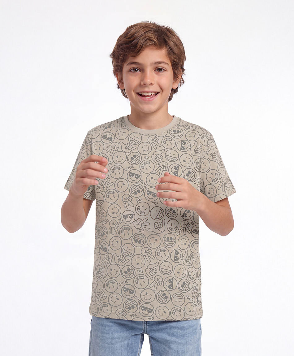 Remera nino caritas