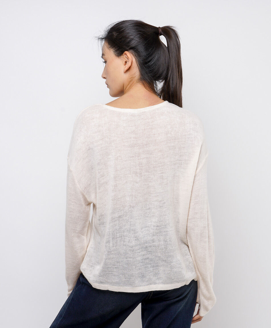 Sweater mujer hilo