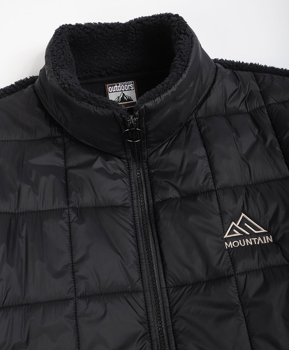 Campera hombre dise&ntilde;o sherpas black