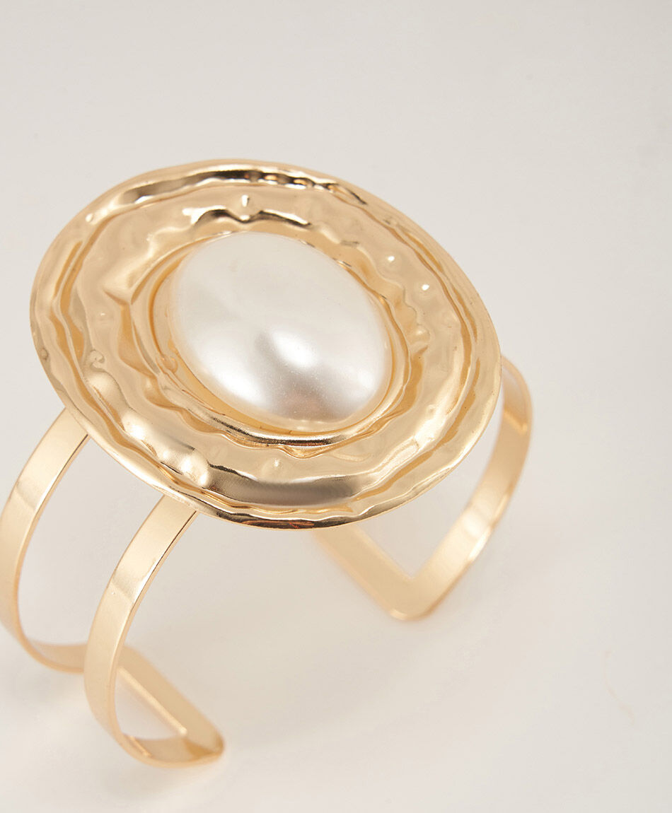 Pulsera mujer gold piedra