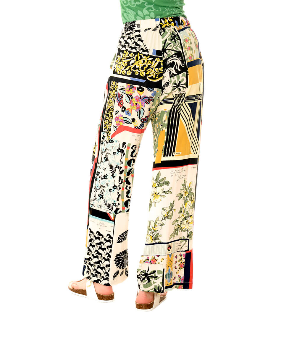 Pantalon patshwork
