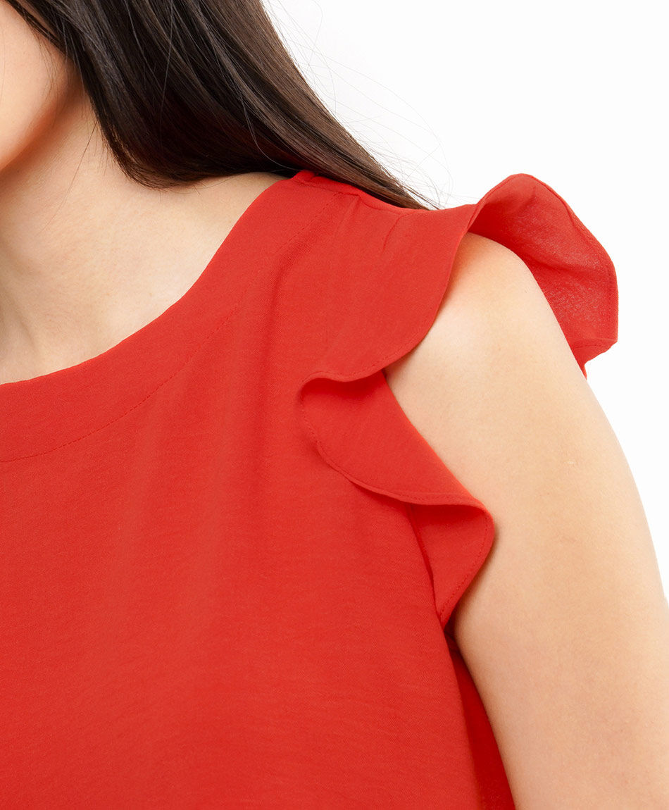 Camisa mujer manga vuelo