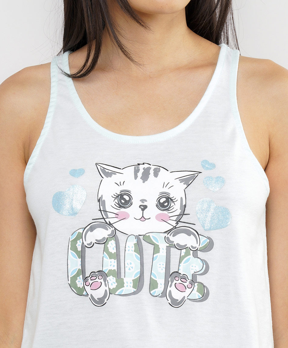 Pijama mujer short cute