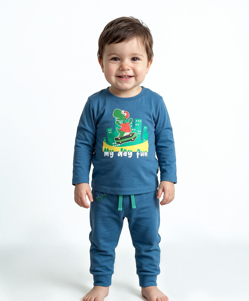 Pijama beb&eacute; dinosaurio