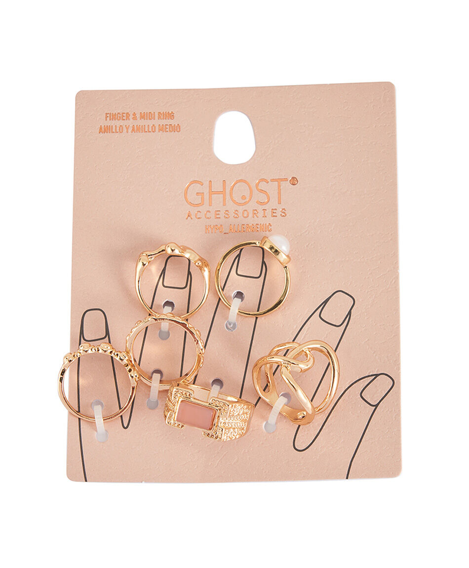 Set 6 anillos dise&ntilde;os