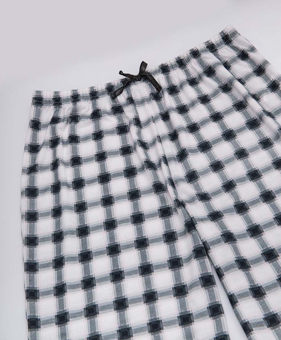 Pijama mujer 4 perritos cuadros