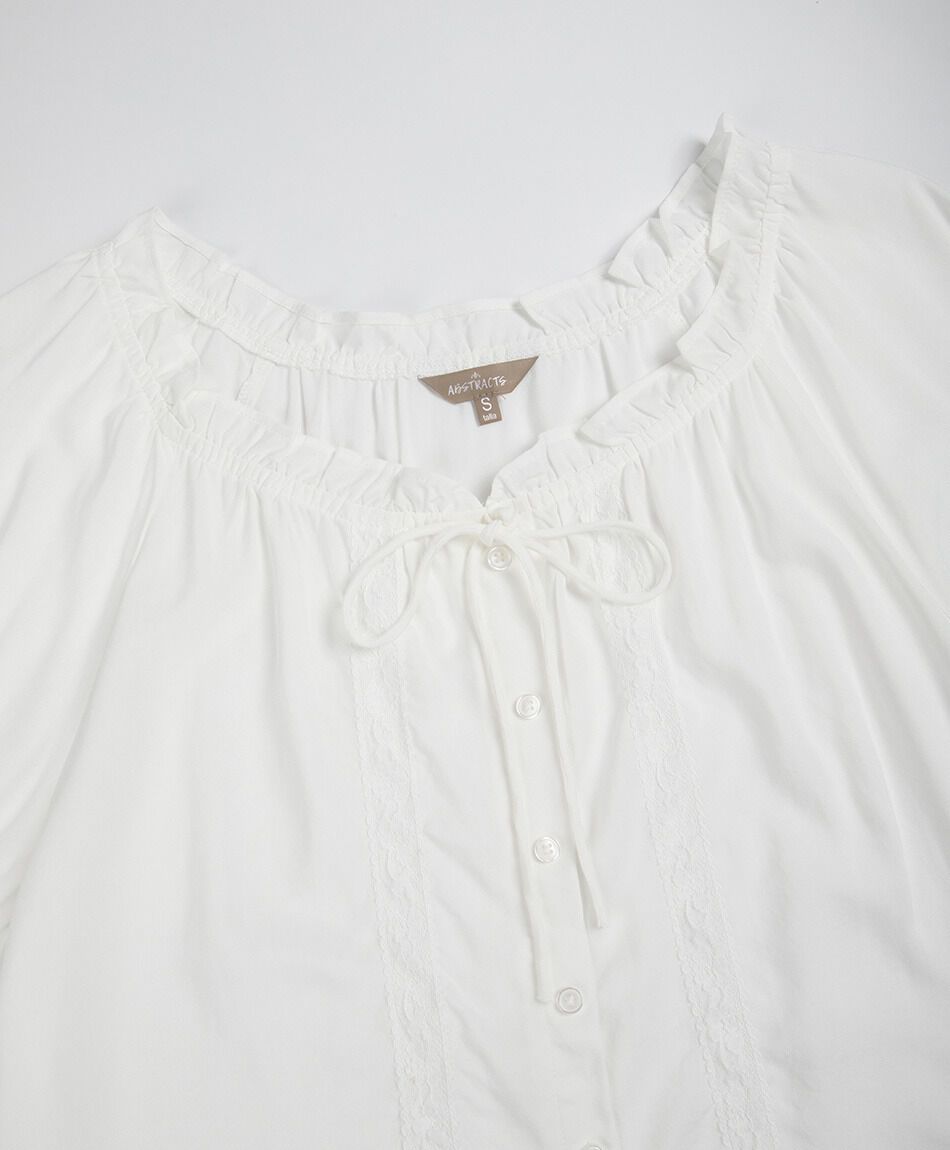 Camisa mujer rom&aacute;ntica lazo