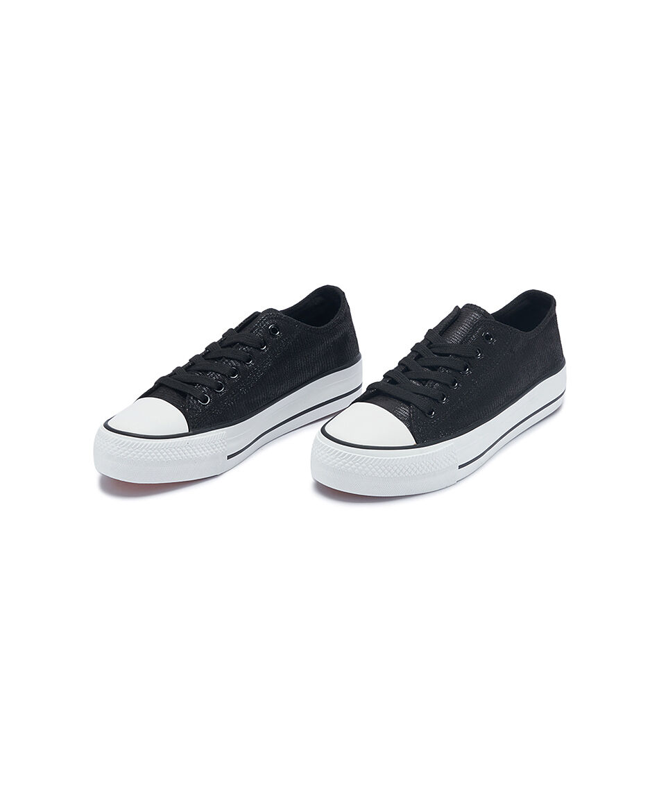 Zapatilla mujer urbana negro