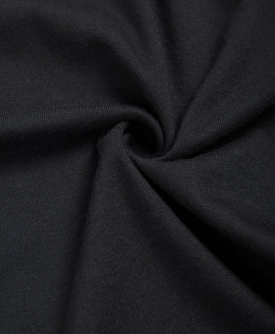 Remera deportiva mujer manga casquillo black