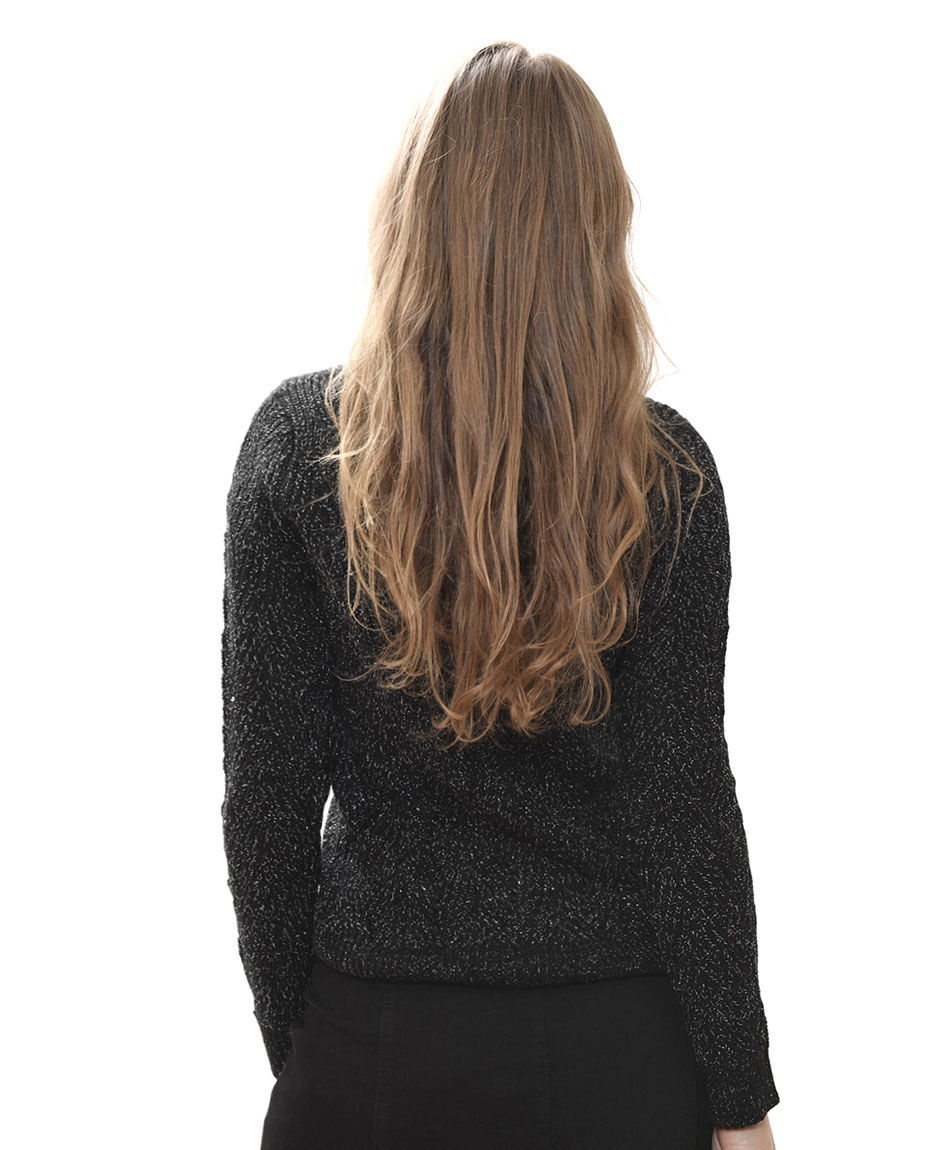 Sweater estructura lurex