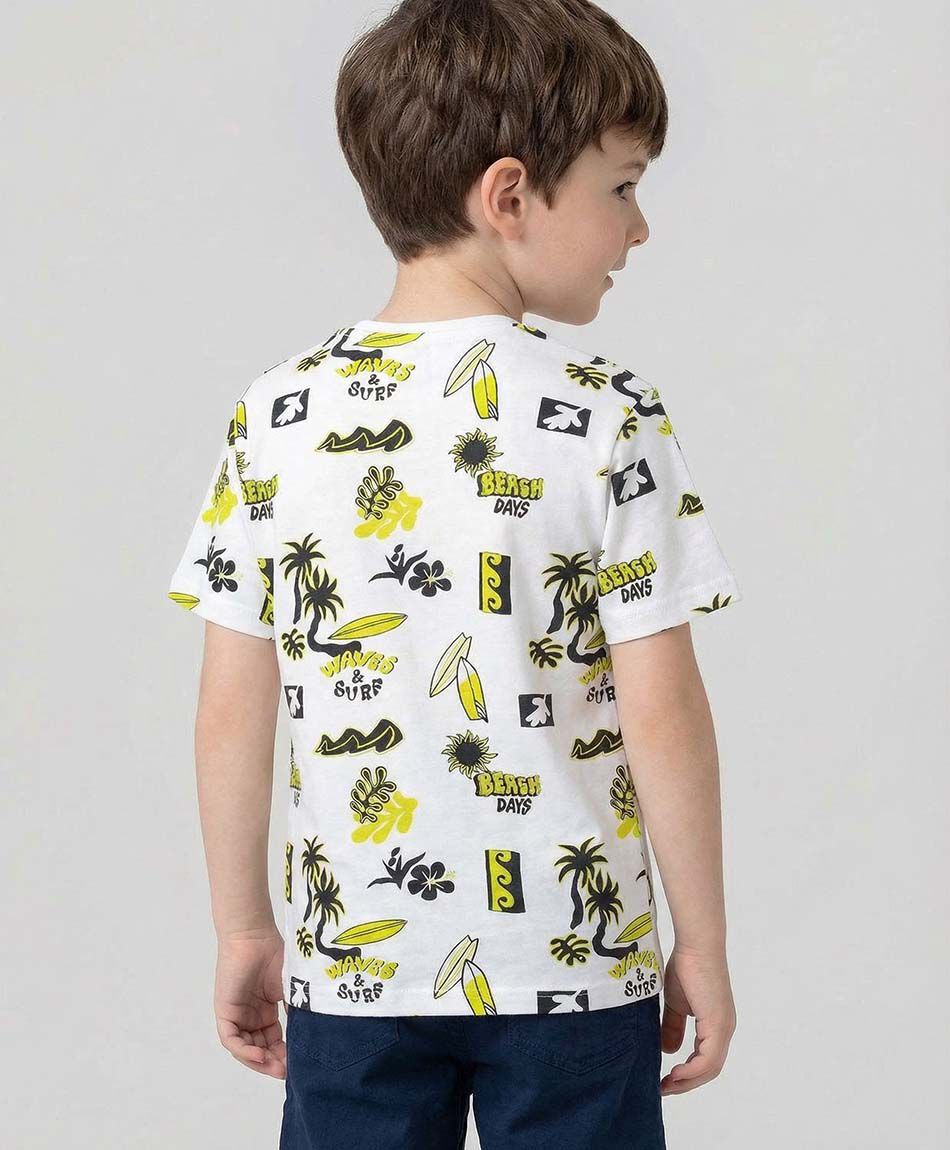 Remera ni&ntilde;o mix playa