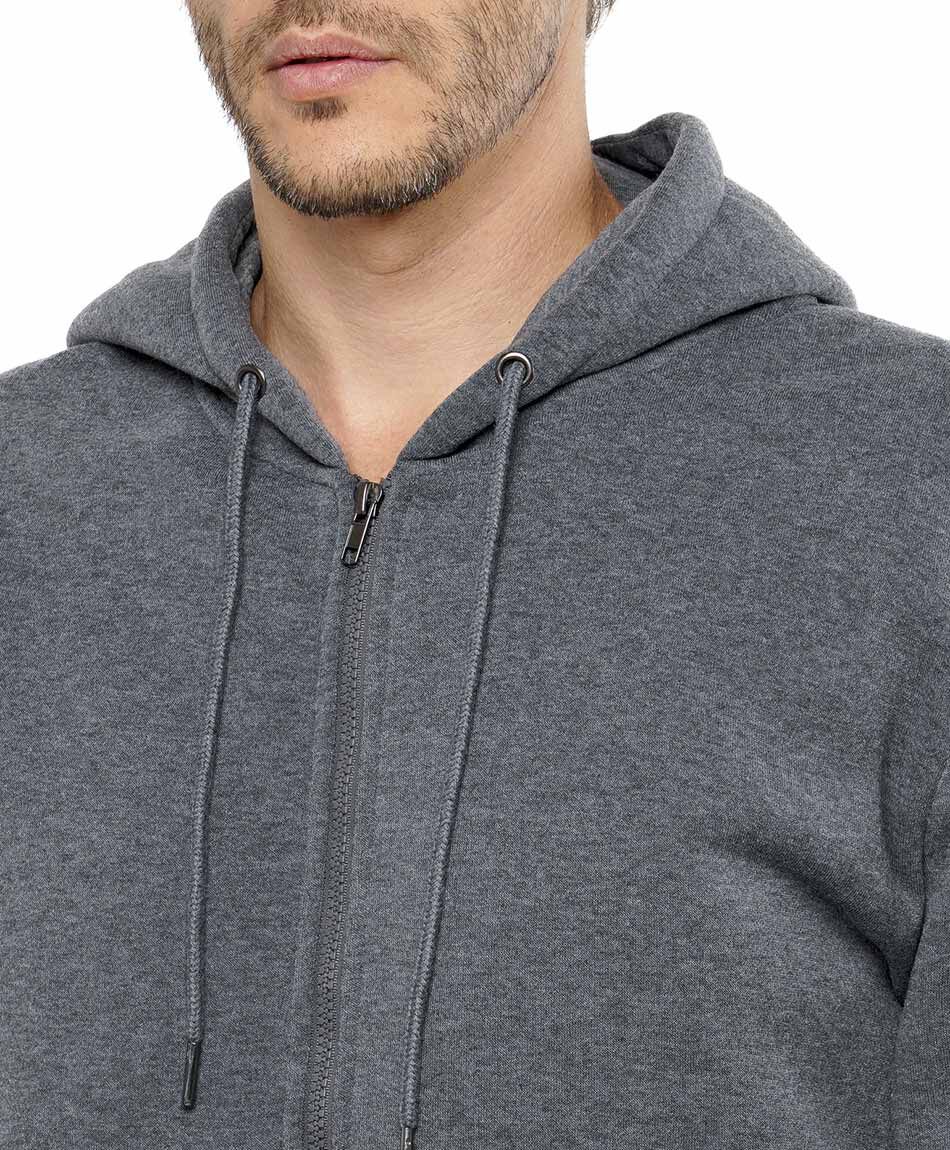 Buzo hombre cierre entero bolsillos