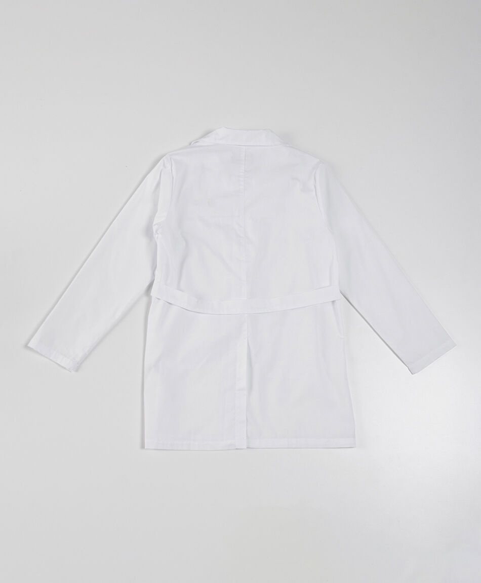 Delantal escolar blanco