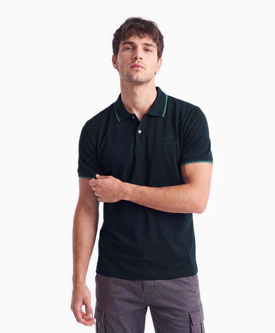Remera hombre cuello pique