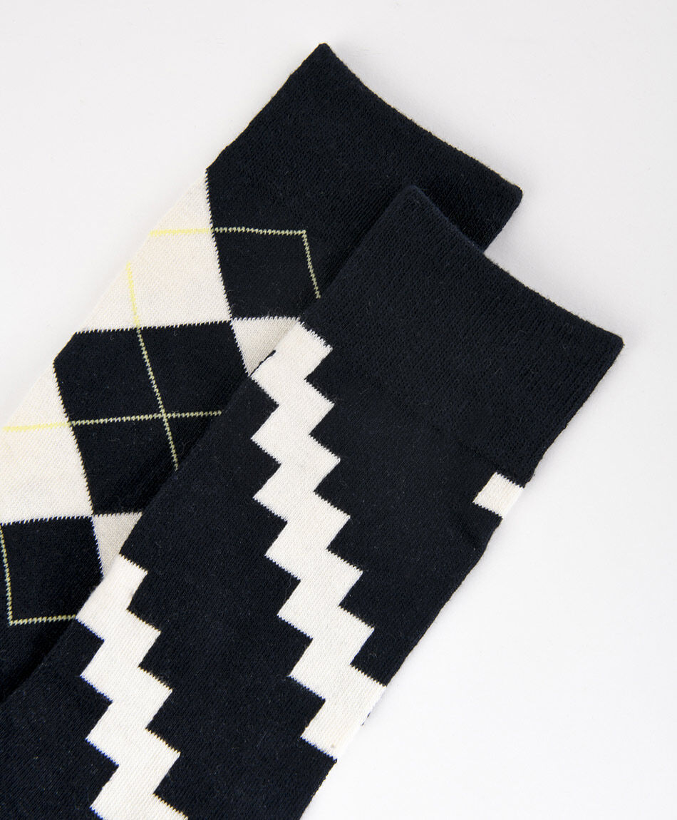 Pack 2 medias hombre dise&ntilde;os