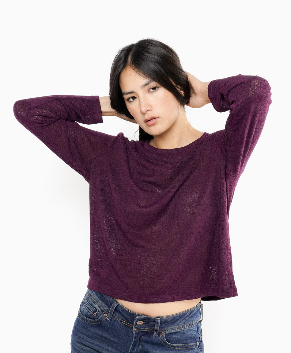 Remera mujer tejida light