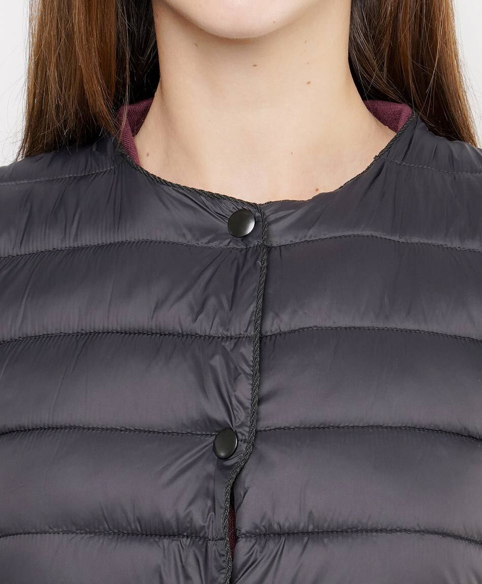 Parka mujer puffa con botones