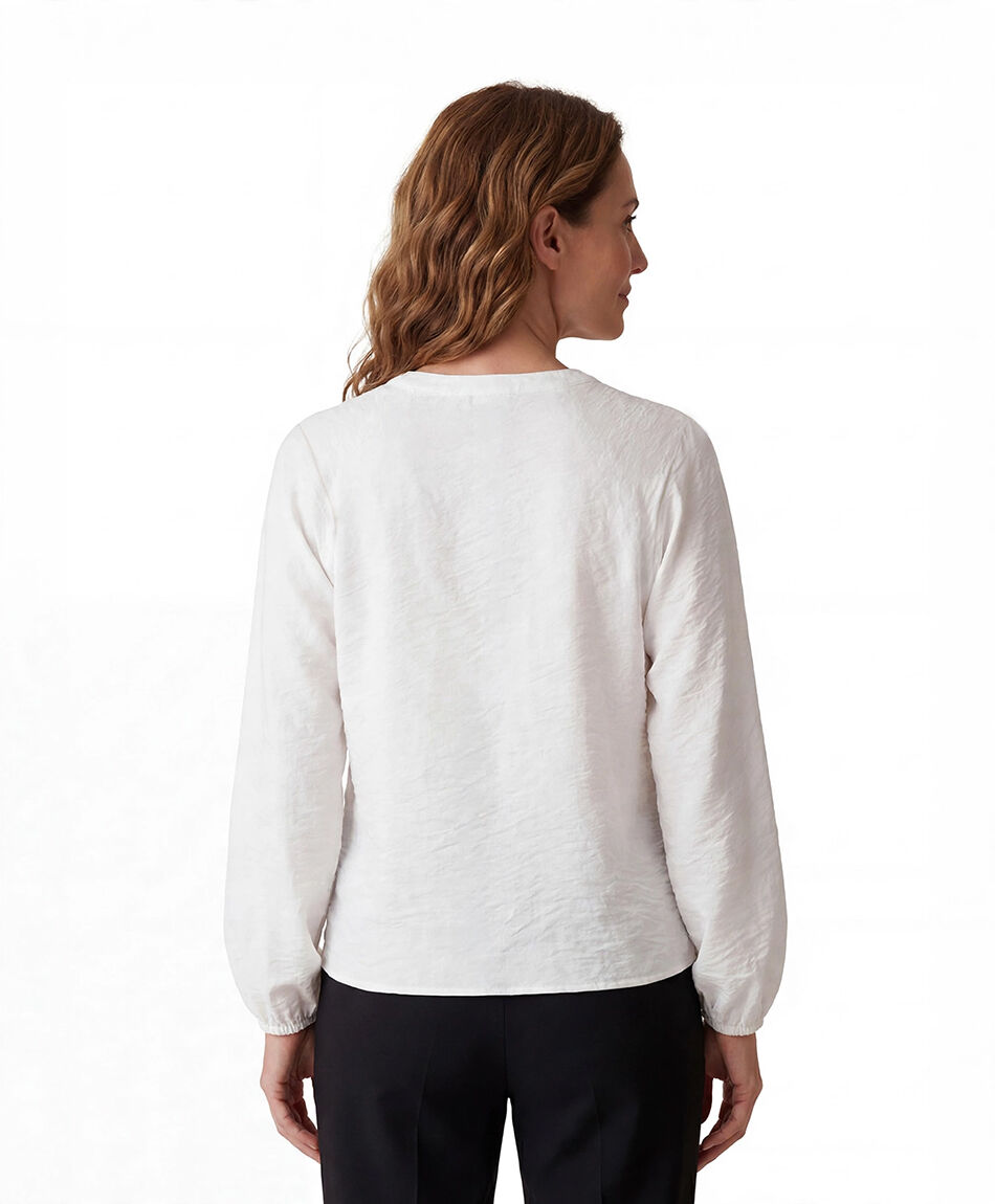 Camisa mujer detalle encaje