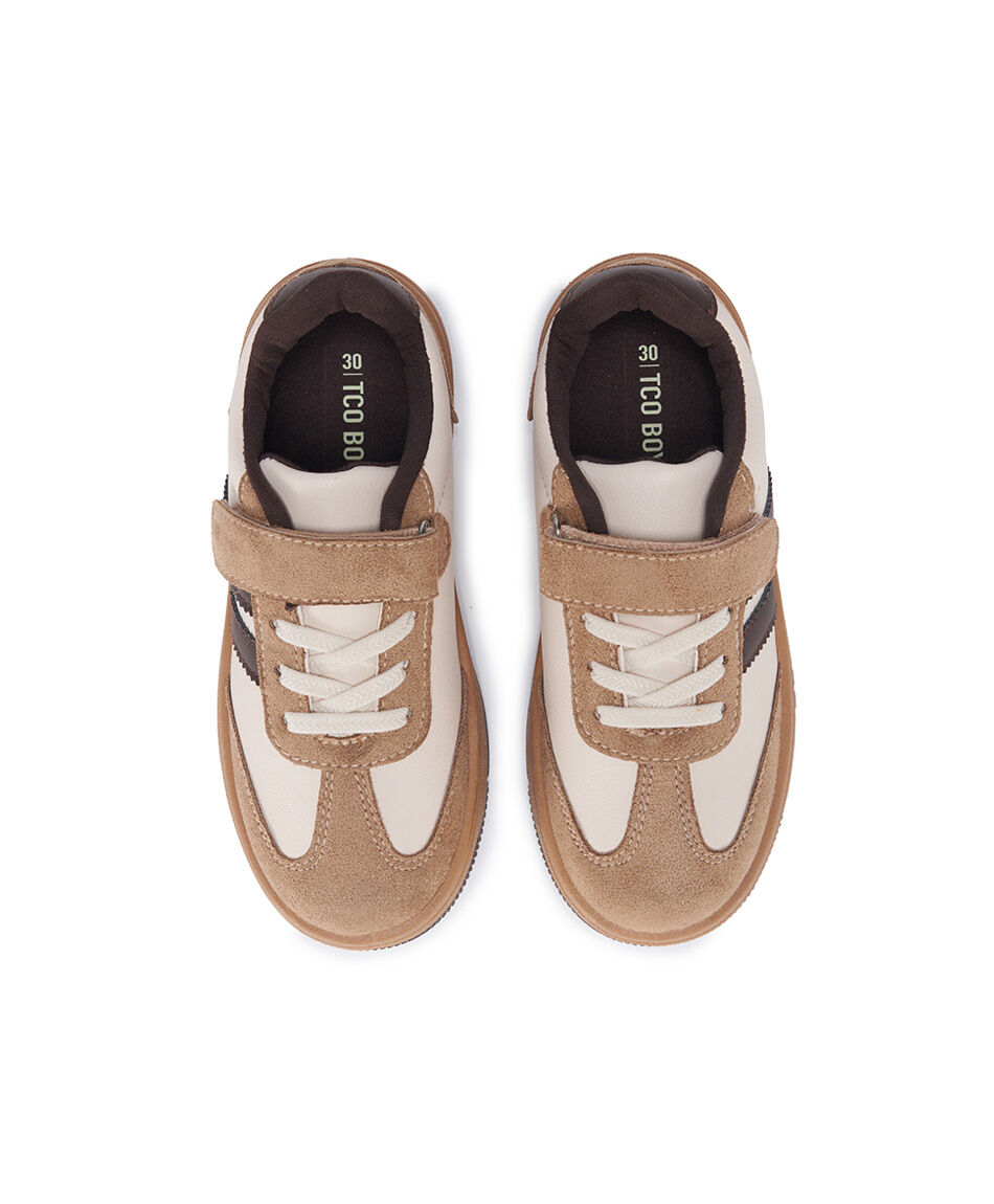 Zapatilla infantil (26 a 31) vintage beige