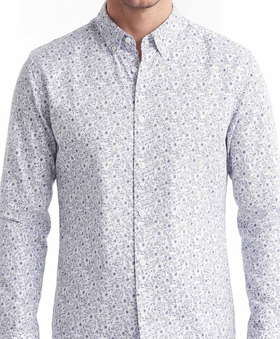 Camisa hombre flores
