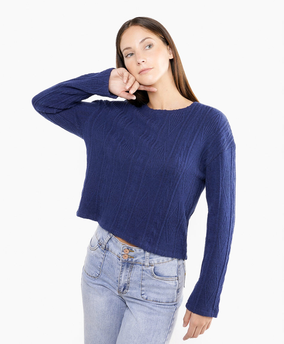 Sweater mujer desing brush