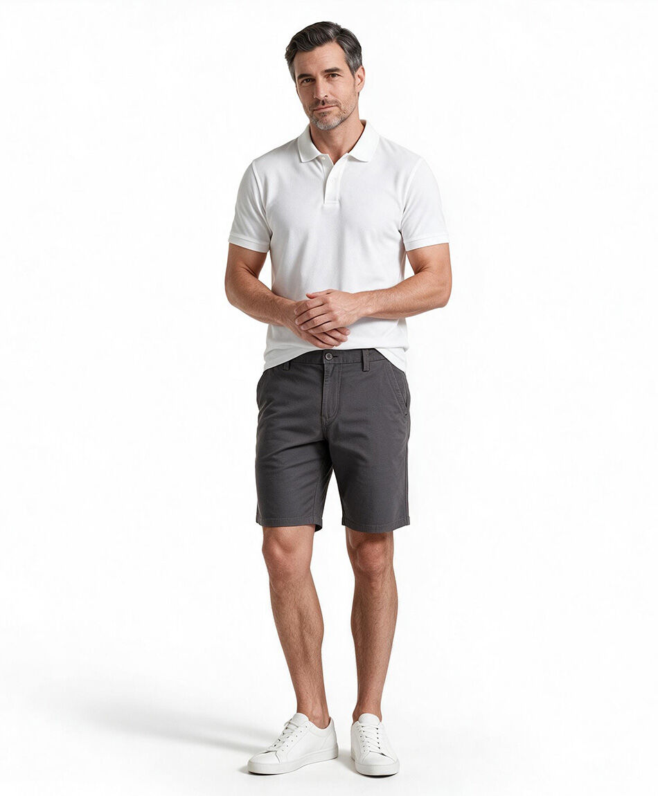 Short hombre gris
