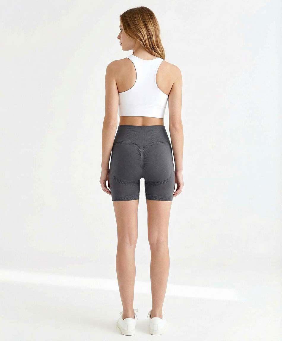 Short deportivo mujer push up grey