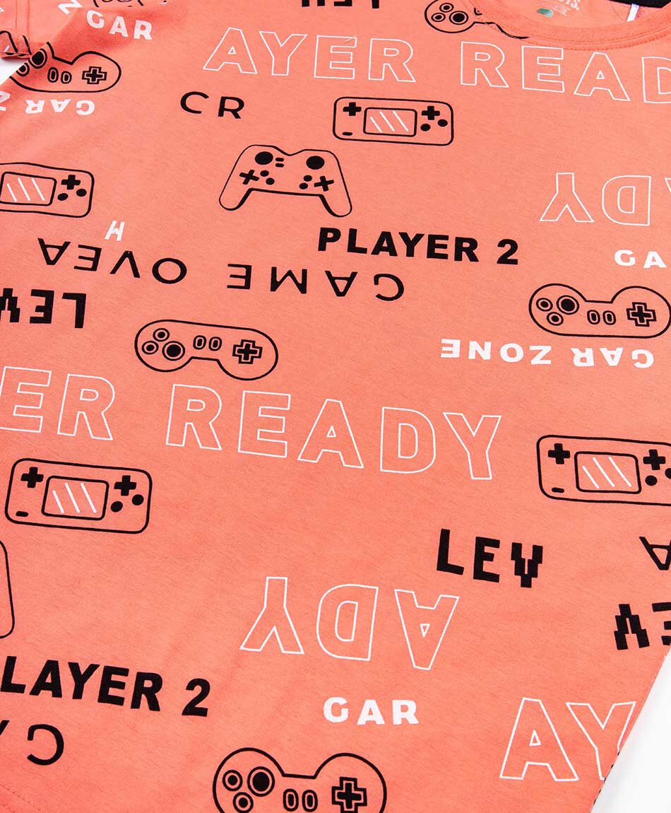 Remera ni&ntilde;o gamer