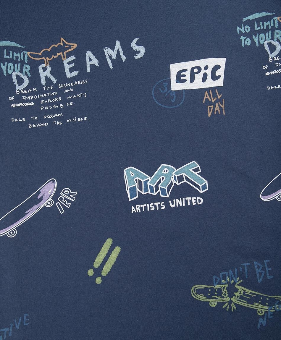 Remera ni&ntilde;o dibujos