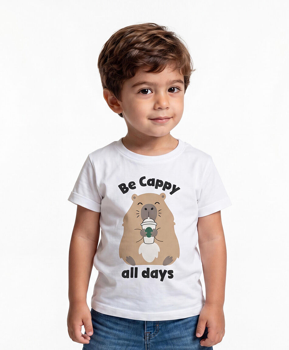 Remera beb&eacute; capibara