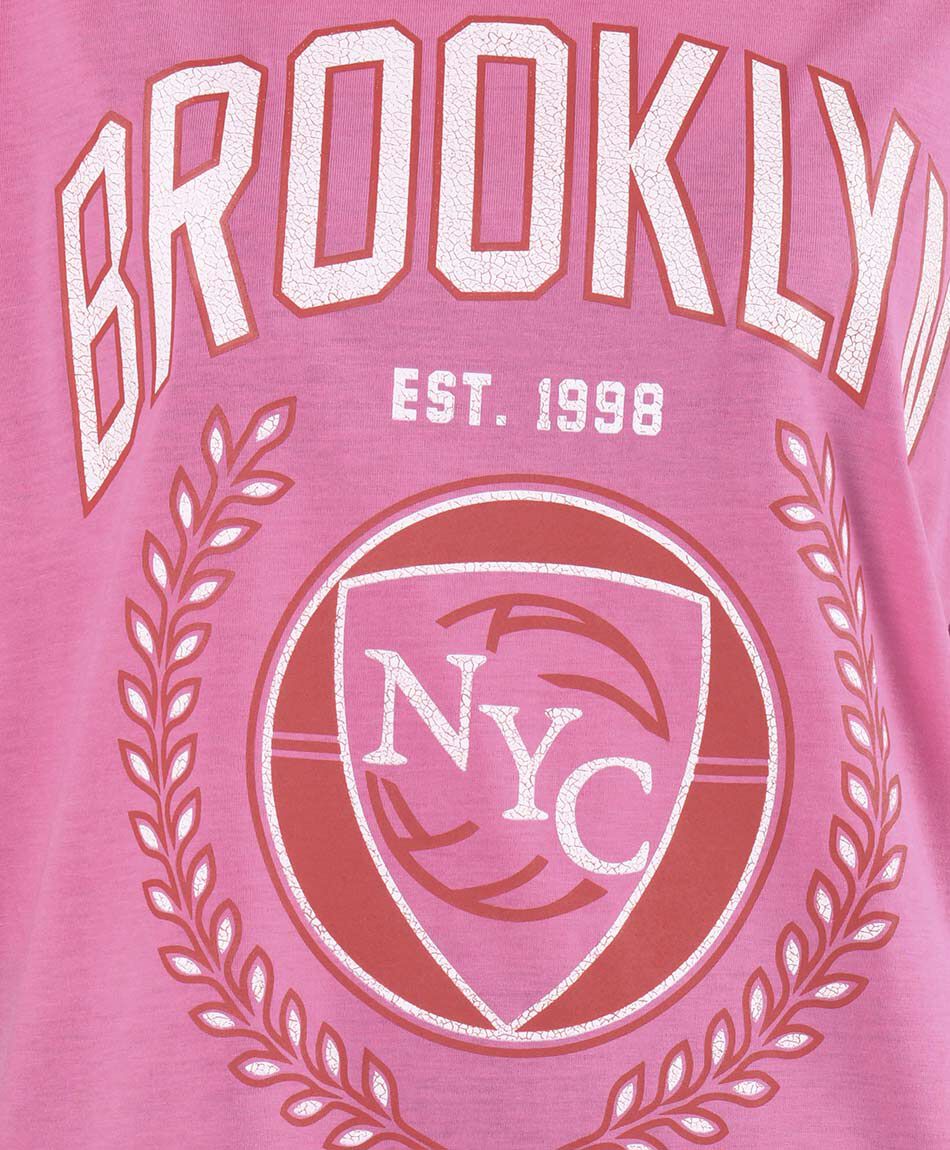 Polera deportiva mujer brooklyn oversize