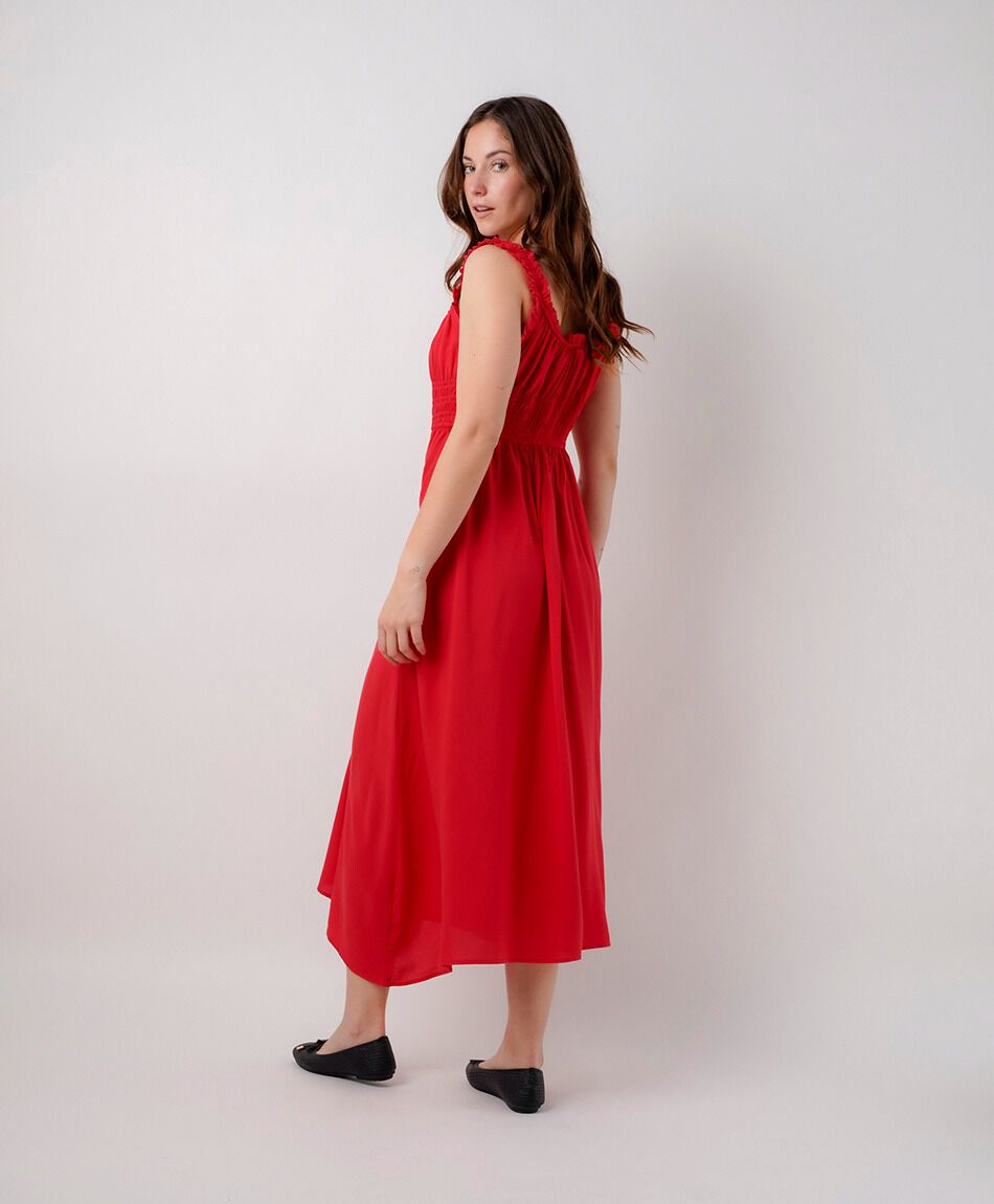 Vestido mujer elasticado