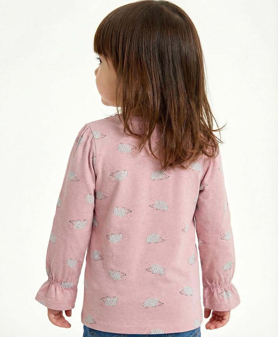 Remera beb&eacute; erizos