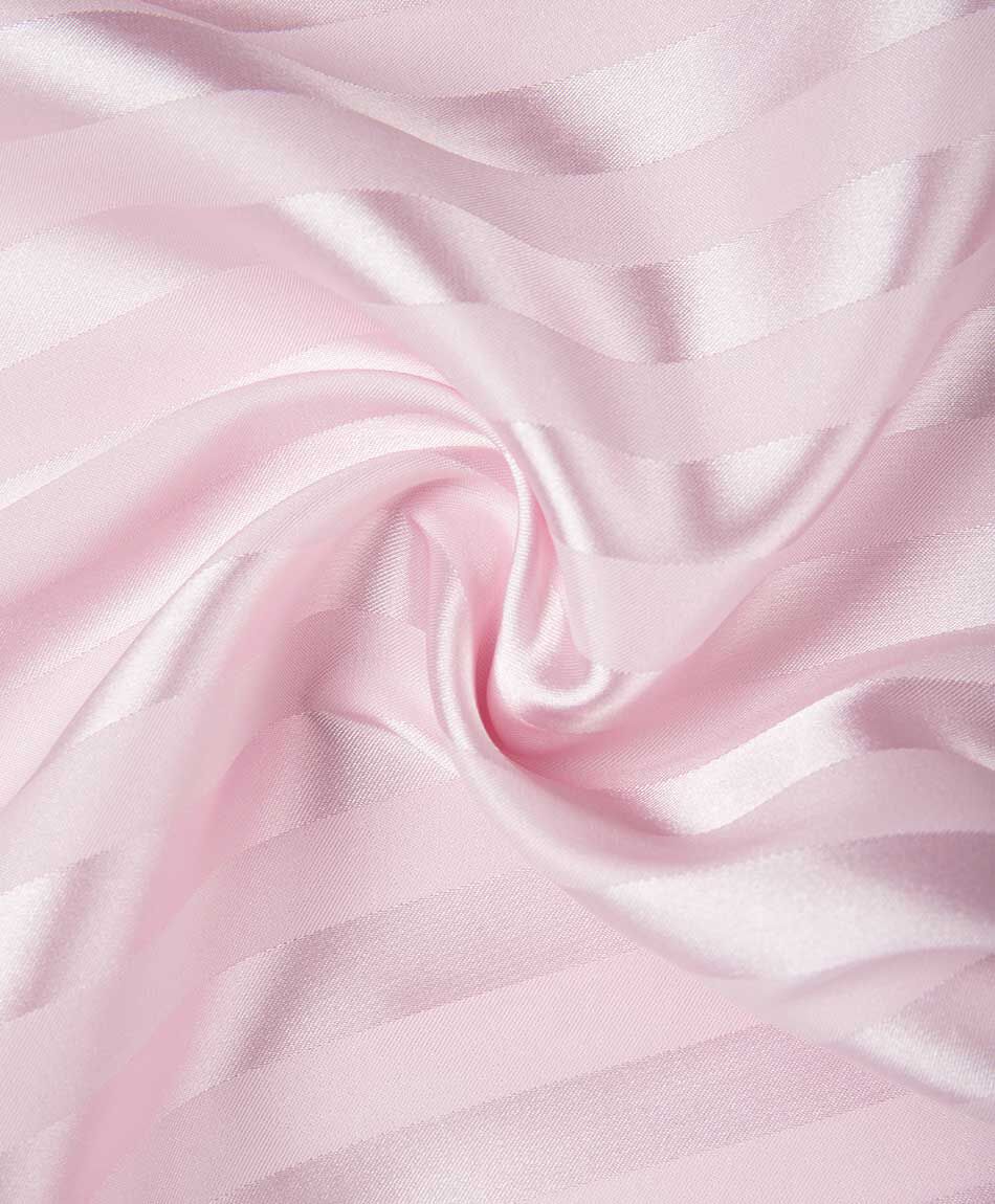 Pijama mujer camisero  sat&iacute;n rayas rosado