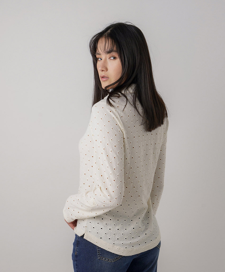 Camisa mujer calada