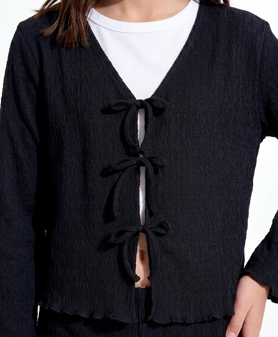 Remera ni&ntilde;a estilo  chaleco