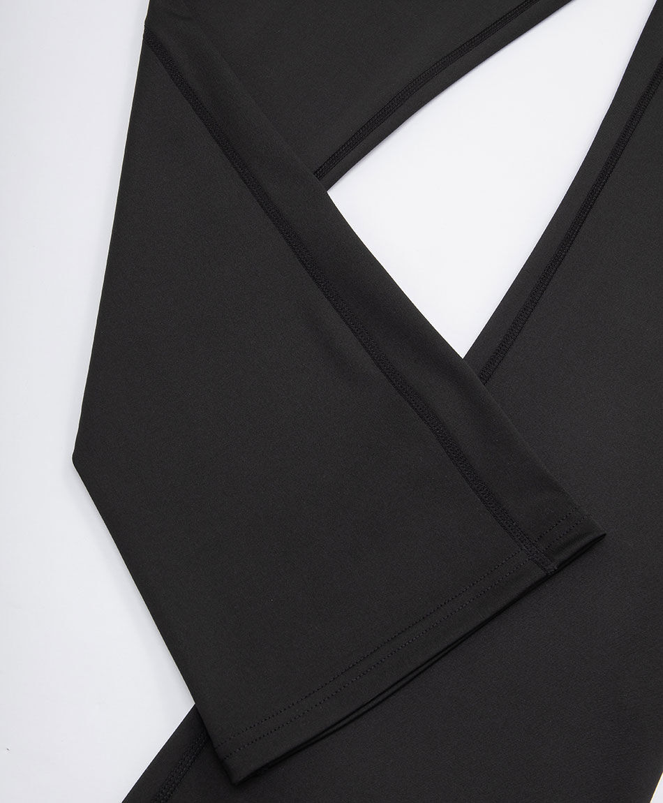 Calza deportiva mujer recta negra