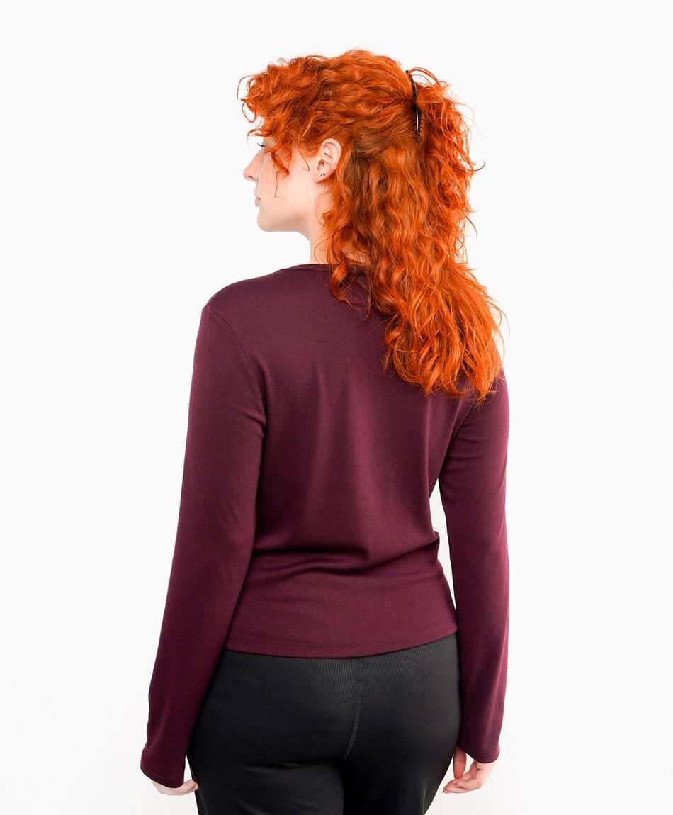 Remera mujer brillos frontales